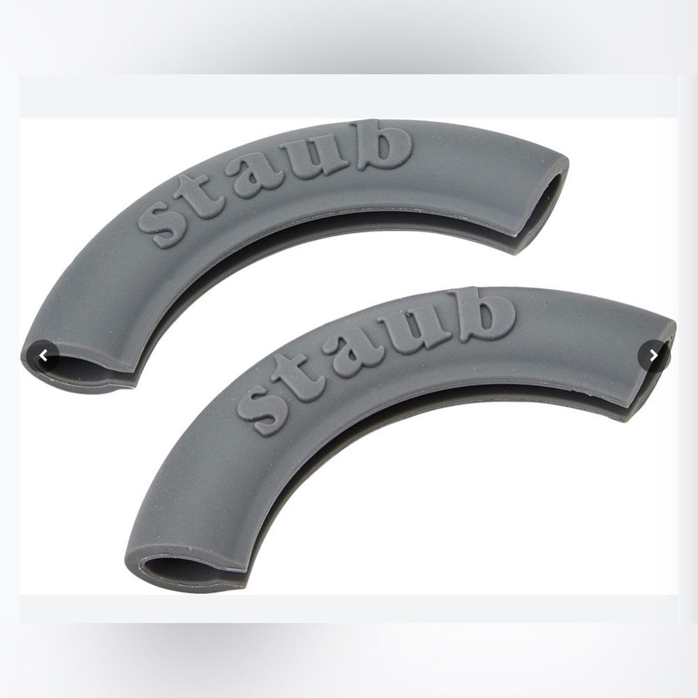 Staub Grey Silicone Handle - Pair